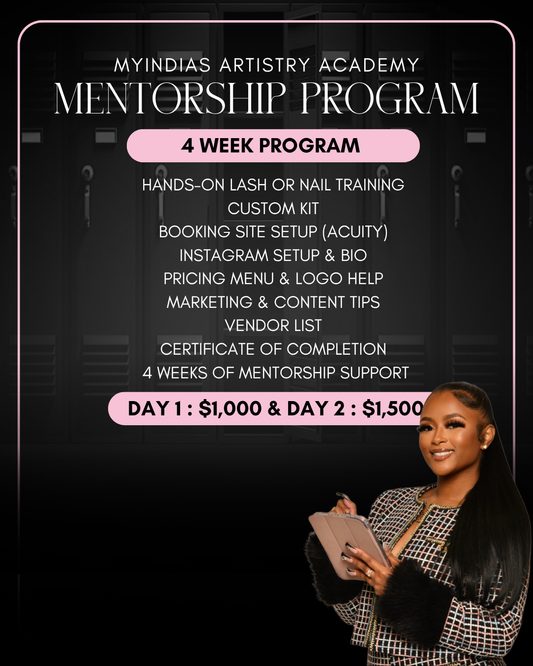 1-on-1 Beauty Business Mentorship – Myindias Artistry Academy