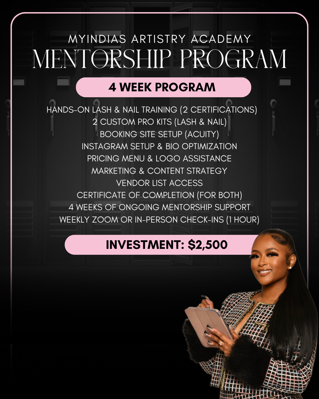 Level Up Beauty Mentorship – 2 Skills, 1 Program