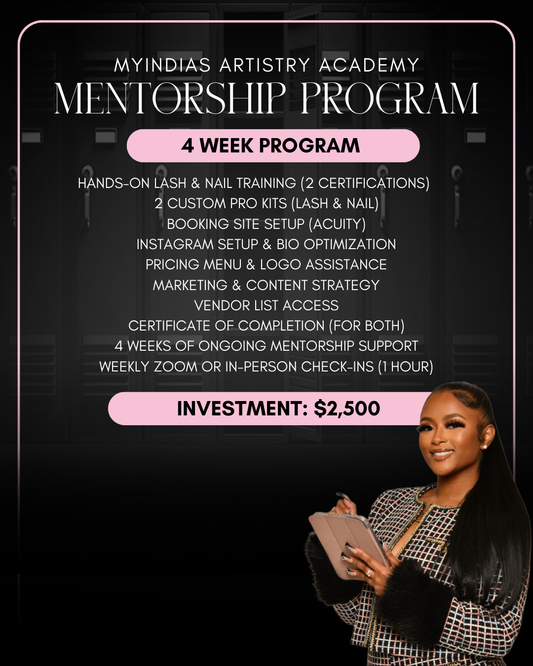 Level Up Beauty Mentorship – 2 Skills, 1 Program